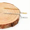 Corrente de Cauda de Aço Inoxidável Não Desbota Titânio Ouro 18K Corrente de Extensão Corrente Estendida Pulseira Colar Material Acessórios DIY