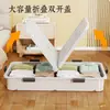 Caja de Almacenamiento Debajo del Sofá, Estante de Almacenamiento de Peluches de Gran Capacidad para Uso Doméstico, Caja Organizadora de Libros Debajo del Mueble de TV