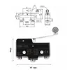 Microinterruptor LXW5 LXW5-11N1 11G1 G2 N1 N2 M D1 Interruptor de Límite Interruptor de Recorrido