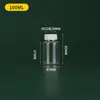 Botellas de Plástico de Boca Ancha para Mascotas 30 50 80ml Botellas Cápsula de Plástico Botellas Dosificadoras de Grado Alimenticio Botellas Pequeñas para Medicamentos Botellas de Muestra