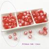 [Caramelo colorido] Cuentas redondas acrílicas imitación ojo de gato diy hechas a mano cuentas sueltas accesorios pulsera materiales de joyería