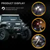 Luz de Trabajo LED para Coche de 4 Pulgadas 20W Doble Lámpara Luz para Vehículo Todoterreno Luz de Trabajo 720W Luz para Camión Coche Modificado