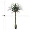 Árvore Yucca Artificial Árvore Yucca de Poste Único Decoração de Chão Estilo Tropical Loja de Café Sala de Estar Decoração de Entrada Não Requer Manutenção