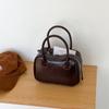 Bolso Boston de diseño de nicho de Corea del Sur, bolso bandolera pequeño cuadrado que combina con todo, bolso retro de moda para otoño e invierno.