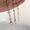 Four Seasons Corea del Sur Puerta Este Nuevo Todo-partido Elegante Cadena de Máscara de Perlas Cadena para Ojos de Mujer Accesorios para Mujer