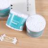 Q028B Hisopos de Algodón Cosméticos 300 de Doble Punta Caja de Gran Capacidad Salón de Belleza Conveniente Limpieza e Higiénicos Hisopos de Algodón para Limpieza de Oídos