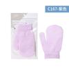 Lmltop Luvas de Banho Esfoliantes Limpeza Esfoliação Argila Gadget Prático Utensílios de Banho Ferramentas C167