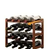 Rack de Vinhos Tinto Rack de Armazenamento Rack de Vinhos Doméstico Rack de Exibição de Vinhos Armário de Vinhos Bar Rack Simples de Grade Rack de Exibição
