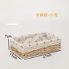 Cesta de Armazenamento Tecida para Mesa de Casa Sala de Estar, Caixa de Armazenamento para Miudezas Lanches Chaves, Cesta de Armazenamento, Cesta de Armazenamento Tecida de Rattan Tecido