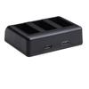 Carregador de bateria padrão 901 com três compartimentos carregador GoPro 12 gerenciador de carregamento GoPro 10 gopro11