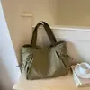 Bolsa Grande Casual Feminina 2026 Nova Moda Outono Leve para Aula Trabalho Bolsa Tote Grande Capacidade Bolsa de Ombro