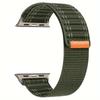 Adecuado para Apple Iwatch78910 Correa de Reloj Tejida de Nailon con Patrón de Ola Tanque S12 Bucle de Velcro