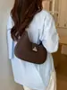 Bolso de Mano Casual de Color Sólido, Elegante y Sencillo, Nuevo Verano 2026, Bolso de Hombro Estilizado, Bolso de Axila para el Trabajo