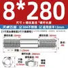 Acero Inoxidable 304 Juego Combinado de Tuerca y Tornillo de Doble Extremo Tornillo de Doble Extremo Varilla Roscada Tornillo M6M8M10M12M16Mm