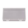 Caja de Plástico Rectangular Transparente de 15.5cm Papelería Tarjeta Joyería Accesorios Digitales Embalaje Caja de Almacenamiento de Herramientas