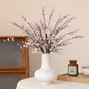 Novo Galho Único Artificial de Mosquitinho Laranja Mo's, Estilo Retrô Casamento Casa Hotel Decoração Floral Flor Artificial Mosquitinho