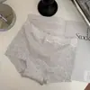 Ropa Interior Sexy de Algodón Puro con Borde de Encaje para Mujer 10A Algodón Antibacteriano Entrepierna Extendida Cómodos y Transpirables Calzoncillos Tipo Boxer de Algodón para Bebé para Mujer