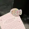 Pinzas Dulces con Lazo para el Cabello de Niñas, Pasadores Exquisitos de Alta Gama, Pinzas Lindas de Dibujos Animados para Flequillo de Niñas, Accesorios Versátiles para el Cabello