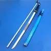 Faca de madeira de desenho animado Kuniu adereço de arma taidao japonesa produtos de comércio exterior para casa faca de esticador azul atacado lâmina não aberta