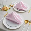 Amazon Transfronterizo se Especializa en Tela de Satén para Hoteles de Lujo, Paño para Limpiar Tazas de Bares y Restaurantes, Servilleta de Tela de Color Puro