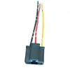 Portalámparas de faro de coche H1H3H4H7H11 portalámparas resistente a altas temperaturas enchufe de cobre puro base de lámpara antiniebla portalámparas de bombilla