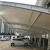 Fábrica de Cocheras Personalizadas para Fabricantes Estructura de Membrana al Aire Libre para Comunidades Cobertizo de Estacionamiento Toldo para Automóviles y Bicicletas al Aire Libre