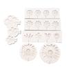 Flor flor pequeña crisantemo sombrero caramelo paleta Molde de Silicona corona Mickey diy pastel horneado decoración molde