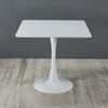 Mesa de Espera para Salón de Uñas, Mesa Auxiliar Tulipán para Balcón, Mesa Redonda Pequeña, Mesa de Comedor, Mesa de Café, Mesa Redonda para Apartamento Pequeño para Uso Doméstico