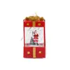 Decoraciones Navideñas Bola de Cristal Caja de Regalo Navideña Lámpara de Viento Pequeña Rellena de Agua Brillante Luz Nocturna Regalo Navideño Souvenir