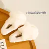 Presilha de cabelo fofa de pelúcia para mulheres, acessório de cabelo felpudo para outono e inverno, presilha lateral para franja, fofa e versátil, para domar fios soltos