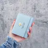 Nueva Cartera para Mujer Cartera Corta Mini Margarita Billetera Pequeña Plegable Estudiante Delgada Moda Suave Cartera Cartera