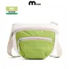 Bolsa Compacta de Nylon Lavable para Camping con Logo Personalizado, Bandolera Ajustable de Hombro Único para Viaje Pequeña, Simple y Versátil para Primavera