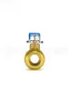 Válvula de bola con rosca interior y exterior de 3/8 de pulgada, válvula de bola con rosca interior y exterior para desviador de drenaje de agua de máquina de moldeo por inyección, válvula de bola para tubería de agua