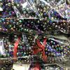 [Venta al por mayor de 10 hilos] accesorios para joyería DIY 4/6/8/10 mm cuentas sueltas de cristal cuentas planas de cristal AB cuentas de rueda