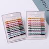 Set Colorido Pinza de una Palabra Estilo Coreano Pinza para el Cabello Niña Dulce Flequillo Cabello Suelto Pinza Lateral Pinza para el Cabello Simple Infantil Tocado