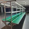 Mesa de Montagem com Correia Transportadora para Linha de Produção de Oficina de Fábrica com Suporte de Iluminação Equipamento Personalizável Correia Transportadora