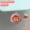 Plug de Pó para Celular Cruzado 2D Plano de Acrílico Ornamento Tipo Pingente de Gato Fofo Interface Oval Tipo-C Desenho Animado