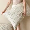 Fundas de Almohada Florales Pequeñas, un Par de Fundas de Almohada de Gasa de Algodón Puro 2026 Nuevas, Anti-Aceite para el Cabello, Funda Interior para Almohada 48X74