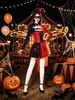 Disfraces de Halloween para Adultos Cosplay de Circo Harry Potter Reliquias de la Muerte Disfraces de Payaso Atuendos Góticos Oscuros para Actuaciones en Escenario