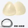 Novos Almofadas de Silicone Triangulares Dupla Face para Seios, Invisíveis e Sem Marcas, Espessadas para Seios Pequenos, Almofadas de Seios com Inserção Especial Anti-Expansão