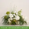 Decoración Navideña Grande Hy-Dk12 con Plantas Verdes Simuladas para Ambiente de Fachada de Tienda y Fondo para Fotos
