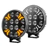 Focos LED Automotrices Transfronterizos, Luces Estroboscópicas de Alta Potencia, Luces para Camiones Europeos, Luces para Vehículos Todoterreno, Luces de Modificación para Camiones Europeos de 7 pulgadas