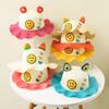 Diadema de Algodón Relleno con Dibujos de Sandía, Aguacate y Otras Frutas, Accesorios para el Cabello, Broches, Accesorios para Manualidades DIY, Aros para el Cabello, Hecho a Mano DIY