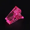 Extensão de Unha com Presilha Fixa em Estoque, Presilhas de Cristal para Extensão de Unha, Presilhas de Cristal para Nail Art de Cor Personalizável com Lantejoulas