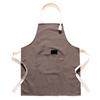 Delantal de lona para el hogar, cocina, cocina, olla caliente, leche, té, tienda, supermercado, restaurante, camareros, hombres y mujeres, ropa de trabajo, logotipo impreso
