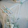Colgante decorativo con cadena de cheongsam retro, estilo chino, broche antiguo de moda nacional, borla, accesorios de perlas de imitación exquisitos