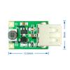Módulo de Placa de Fuente de Alimentación Regulada Elevadora CC-CC Placa Elevadora de Batería 0.9V~5V a 5V Elevador de Energía Móvil