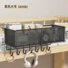 Estante de almacenamiento para mesita de noche, esencial para dormitorio, cesta colgante para mesita de noche, almacenamiento en la cama, esenciales para litera superior, cesta de almacenamiento con gancho, pared de dormitorio