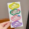 Grampo de Cabelo Nuvem para Crianças BB Clip Clip de Testa Acessório de Cabelo para Meninas, Ornamento de Cabelo para Fios Soltos, Presilha para Franja Lateral, Grampo Colorido