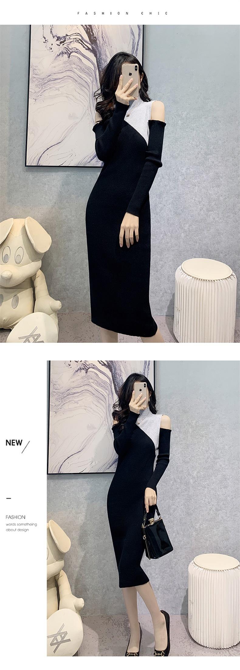 复制_时尚撞色名媛风黑色针织连衣裙2022秋冬.jpg